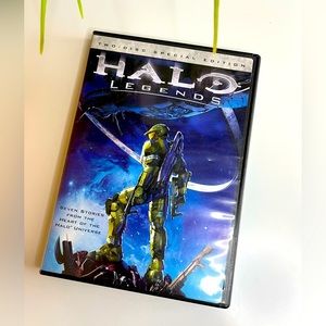 XBOX HALO Legends dvd 2 disc special edition 7 stories PG13 based on video game